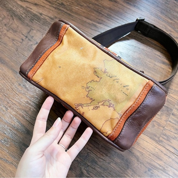 Alviero Martini • 1 Classe map purse Geo Classic shoulder bag crossbody leather - Picture 13 of 13